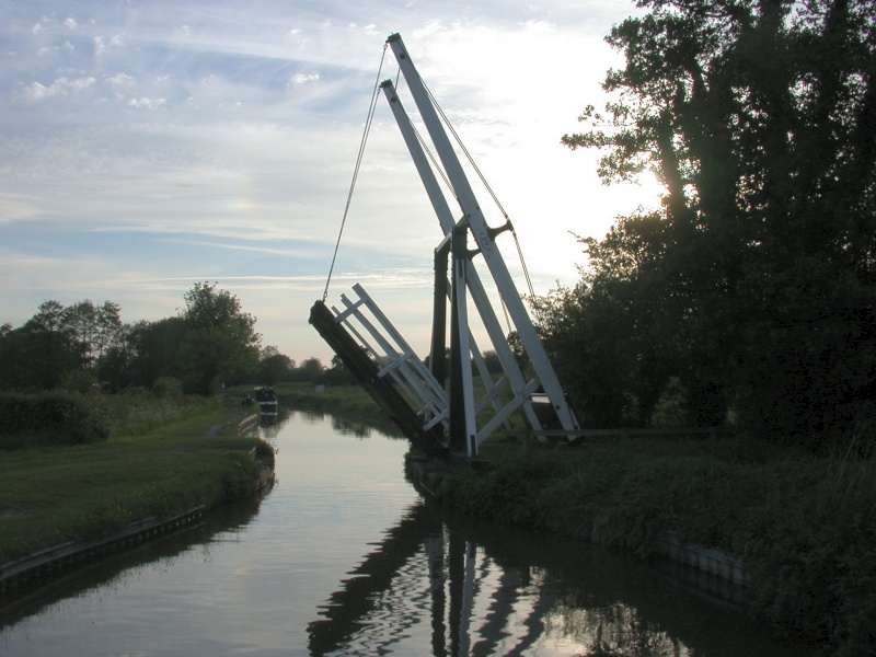 Wrenbury Church Lift Bridge