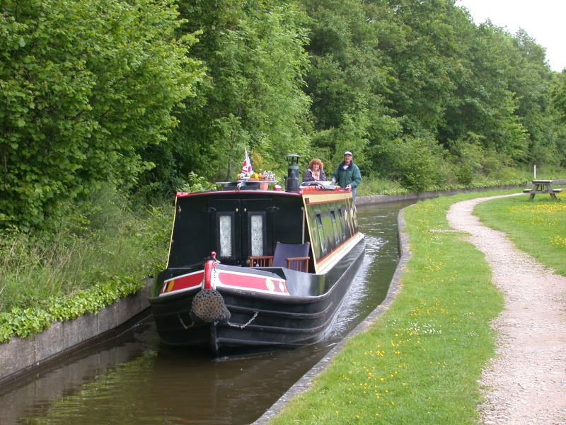 Coming into Llangollen