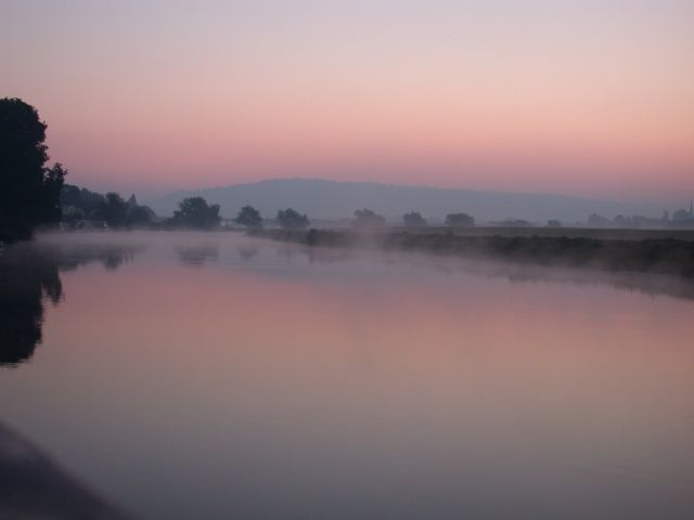 Twyning Fleet in the morning