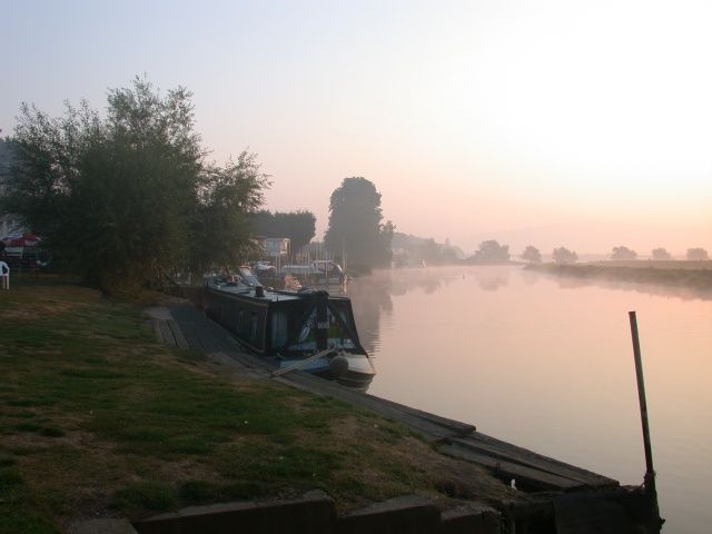 Twyning Fleet in the morning