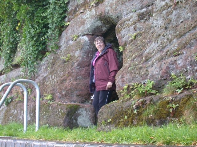 The cave by Debdale Lock