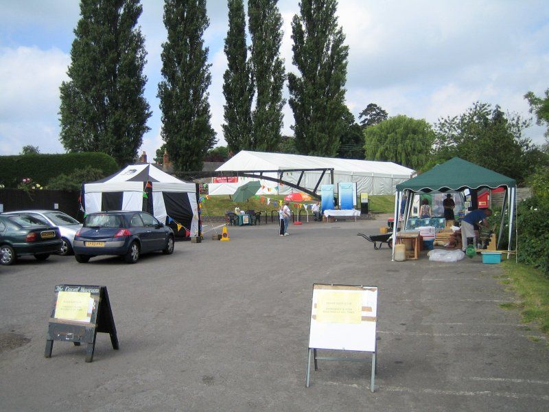 Stalls in car park