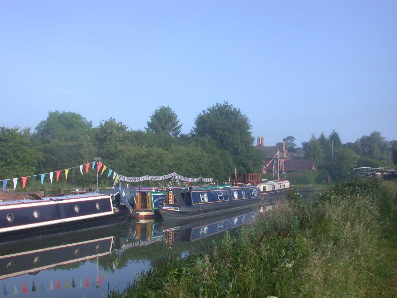 Boats in the misty Long Pound