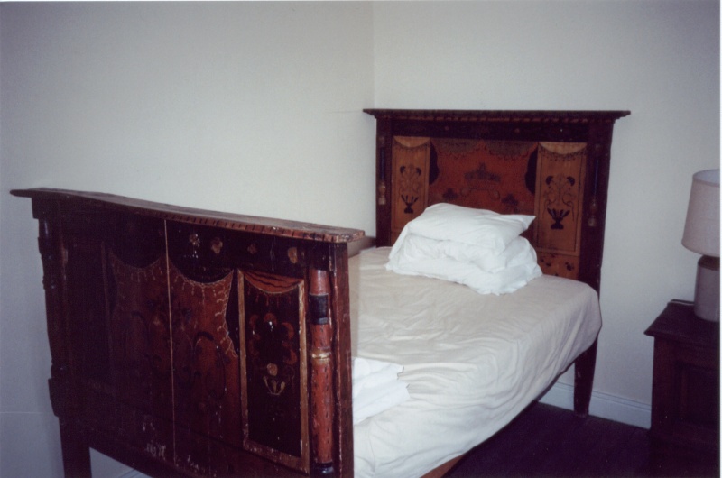 A very large single bed!