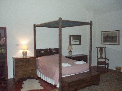 The master bedroom