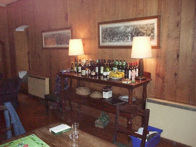 Main room - well the booze supply anyway.