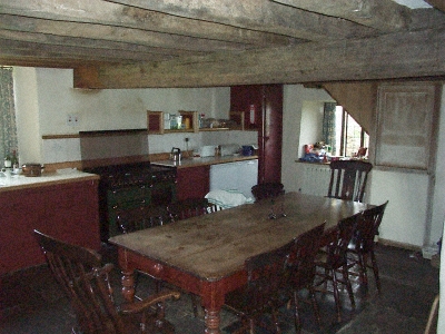 An empty kitchen
