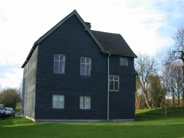 The back of the house