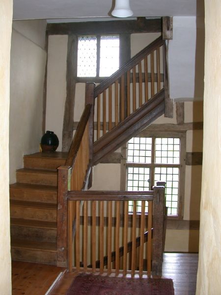Stairs to the top floor