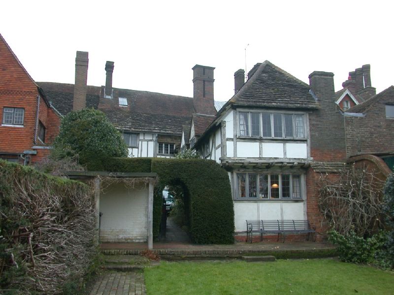 View from the first level of the garden