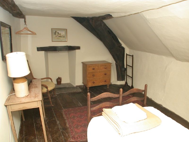 One of the single rooms