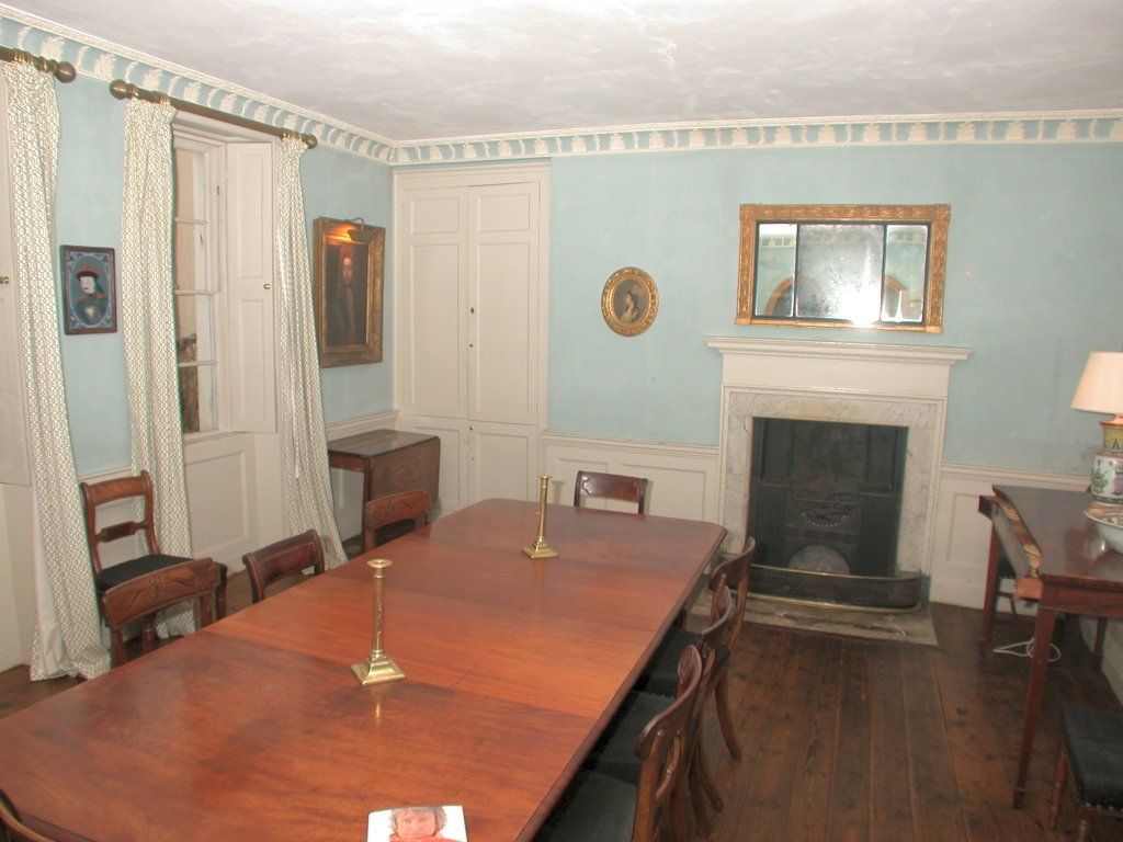 The dining room