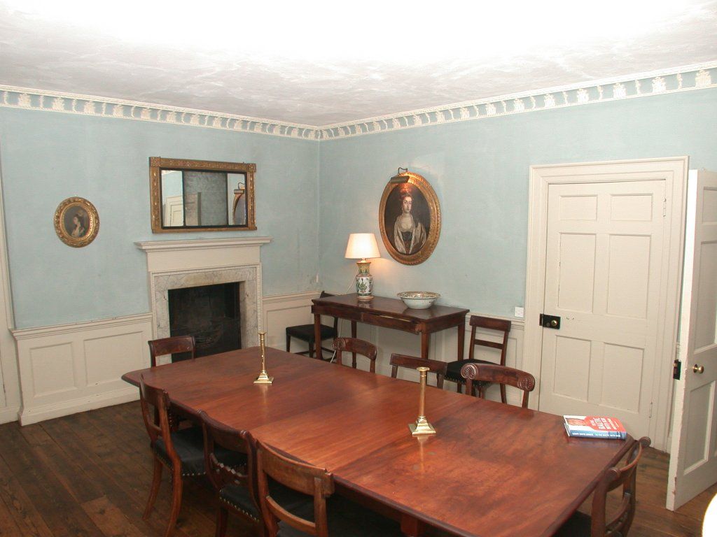 The dining room