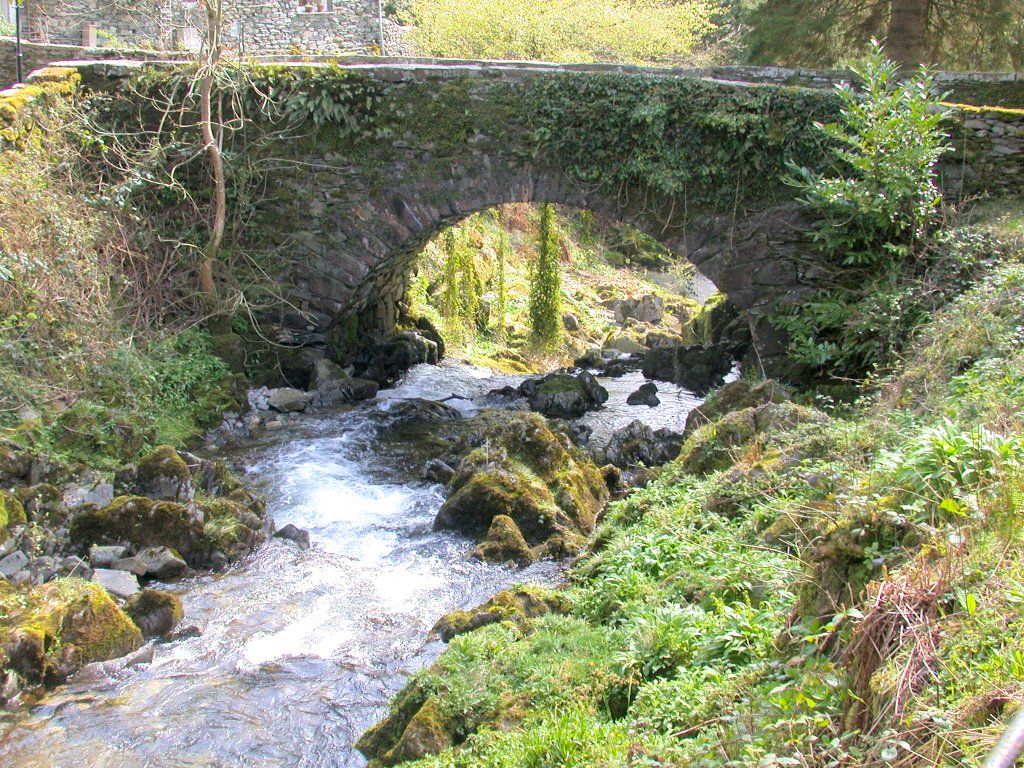 Stream near the tea rooms