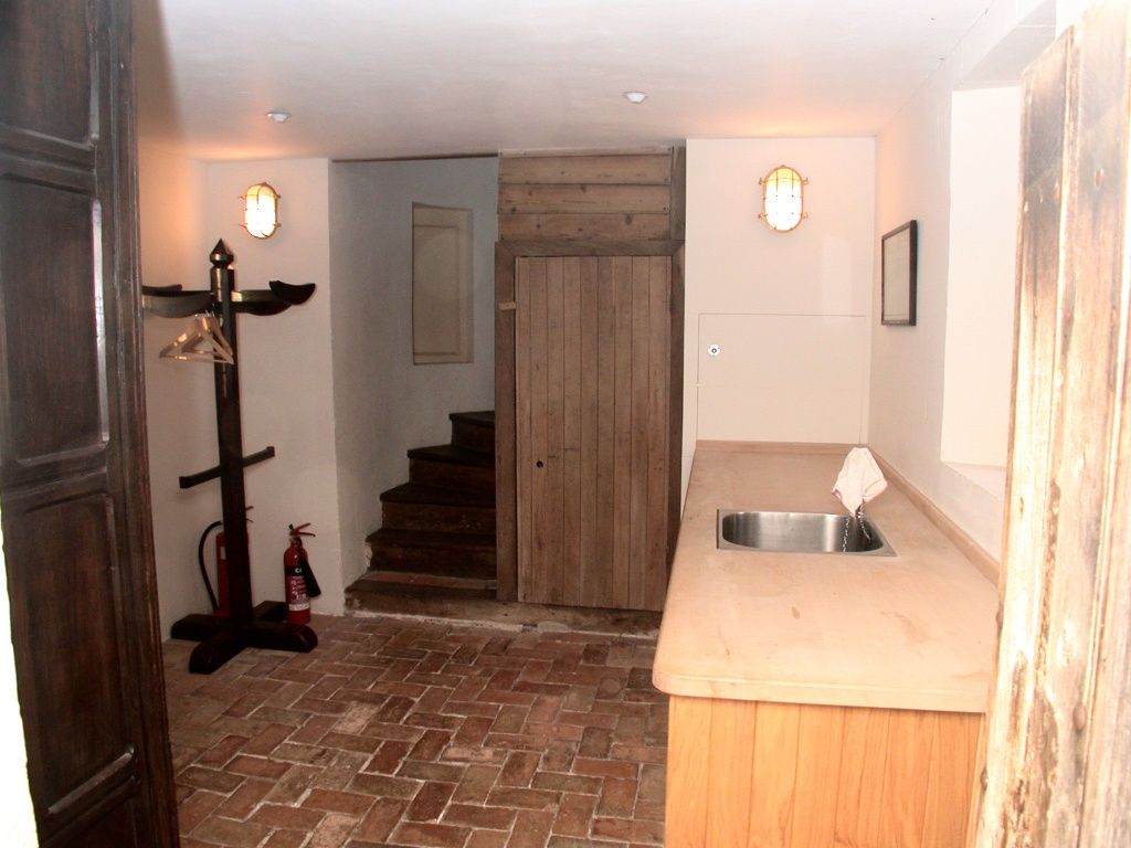 Utility room on the ground floor