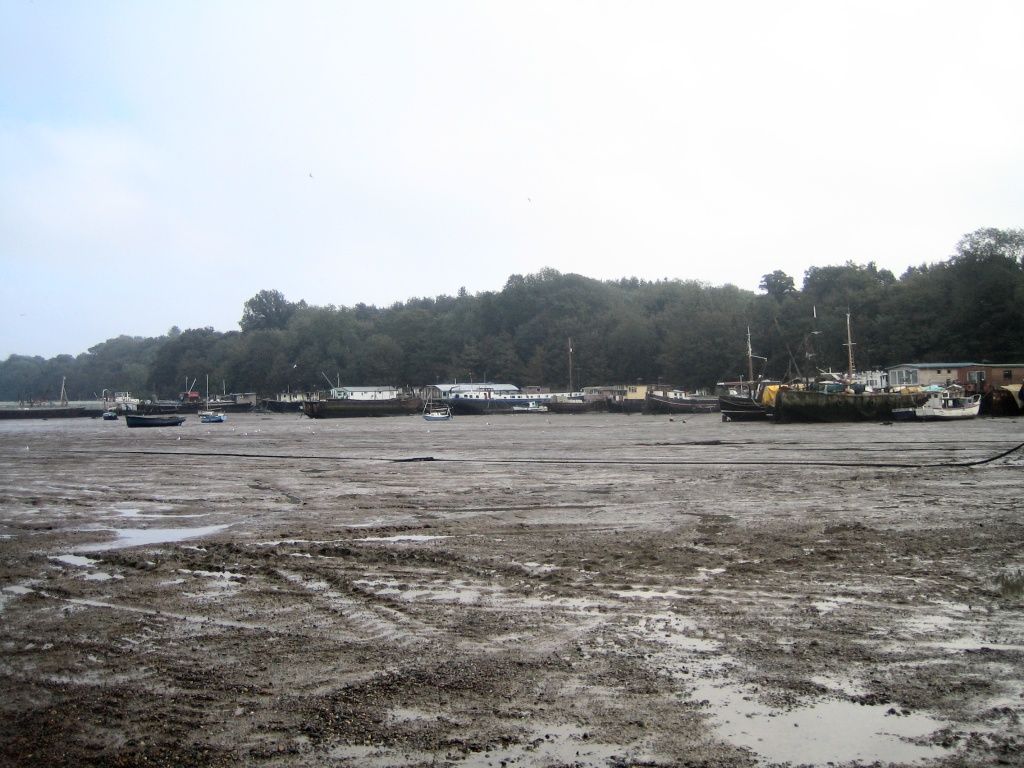 House boats/barges at Pin Mill