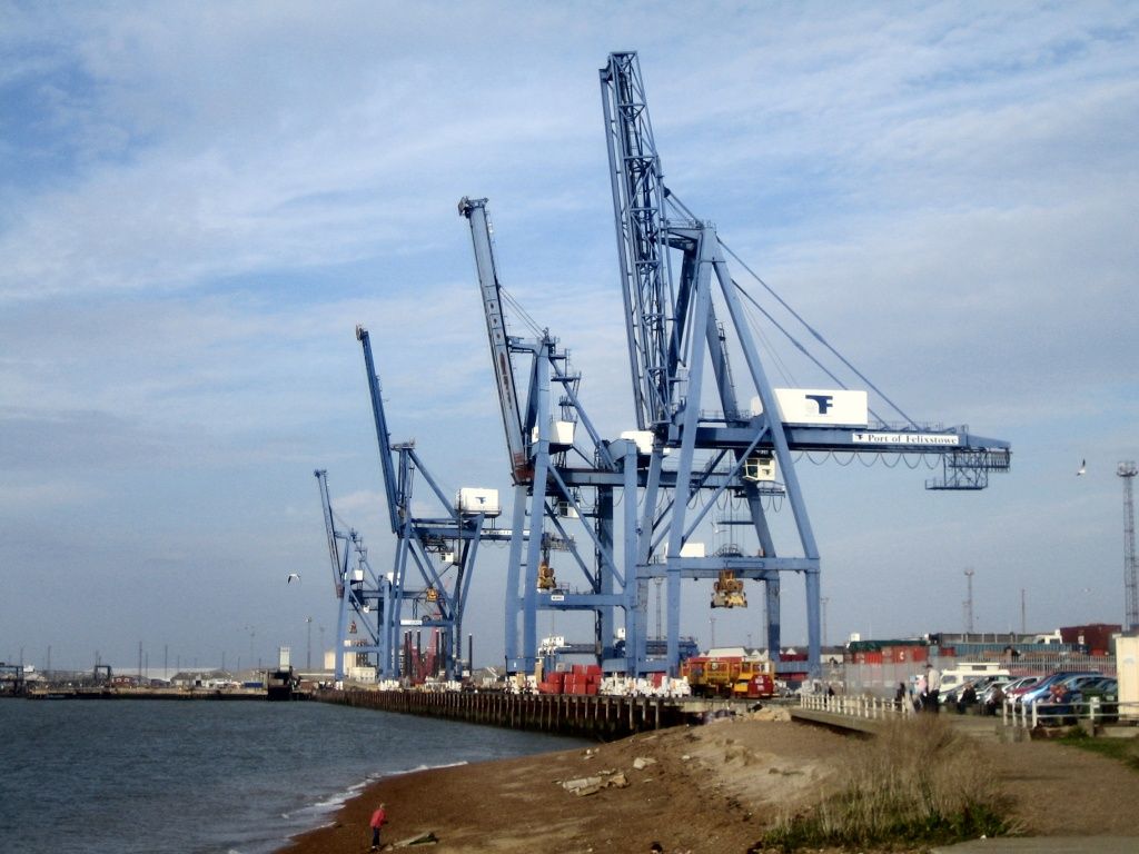 Dockside at Felixstowe