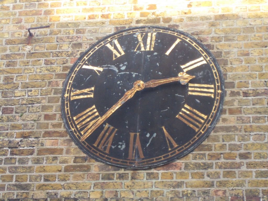 Clock in Landguard Fort