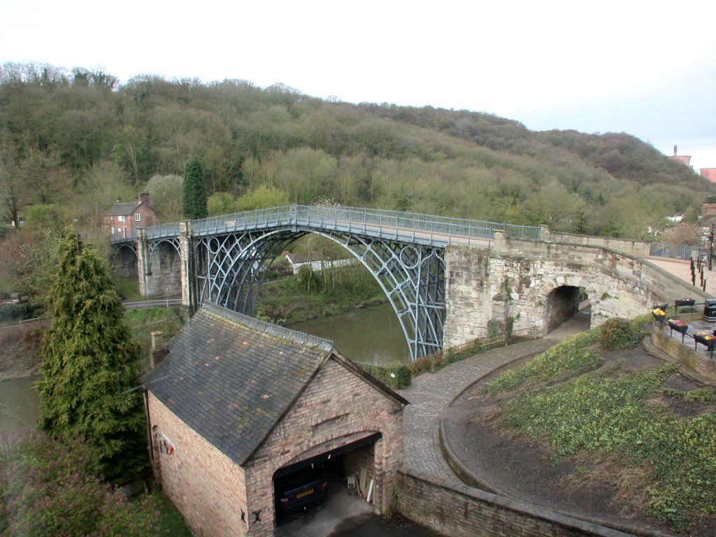 The Iron bridge from the lounge