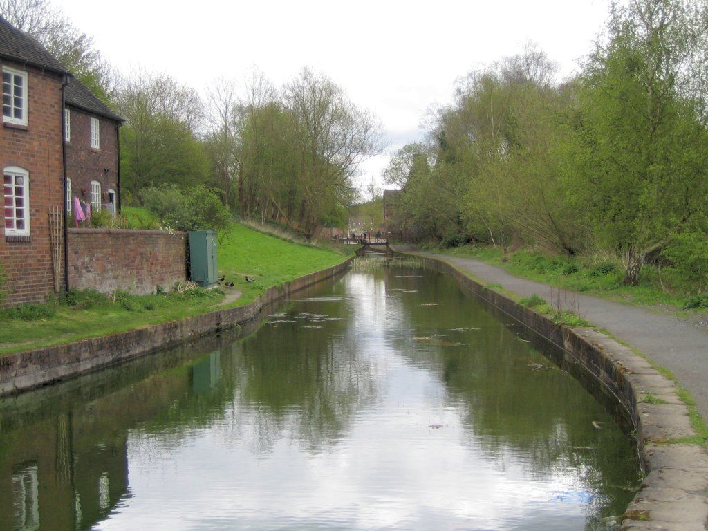 Looking to Coalport at the bottom of the Hay Incline