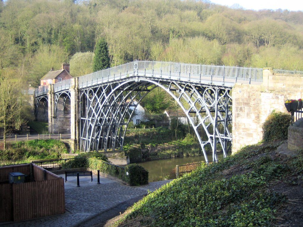 Bridge in sunshine