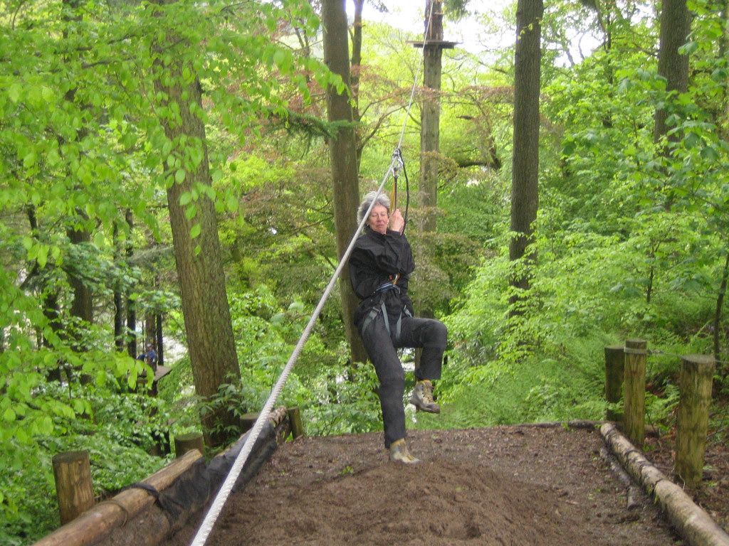 Sarah coming into land