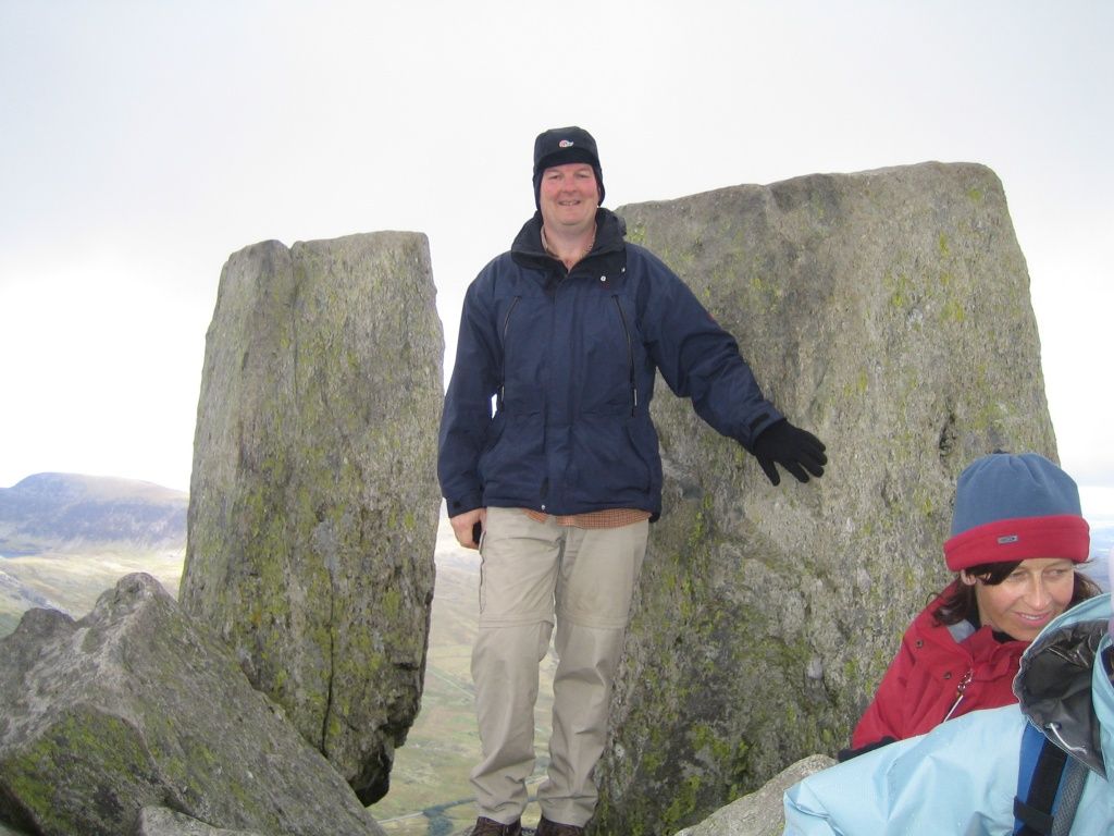 Adam & Eve on Tryfan summit