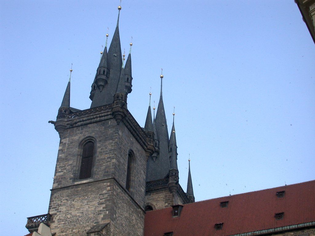 Tyn Church in Old Town Square