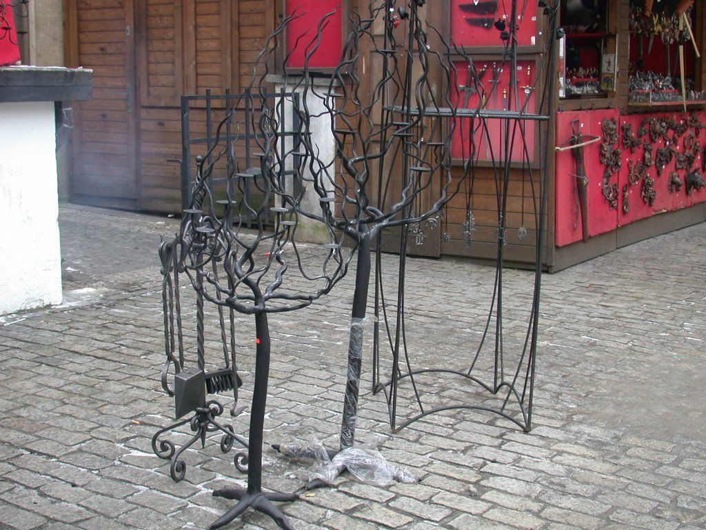 Market stalls in Old Town Square