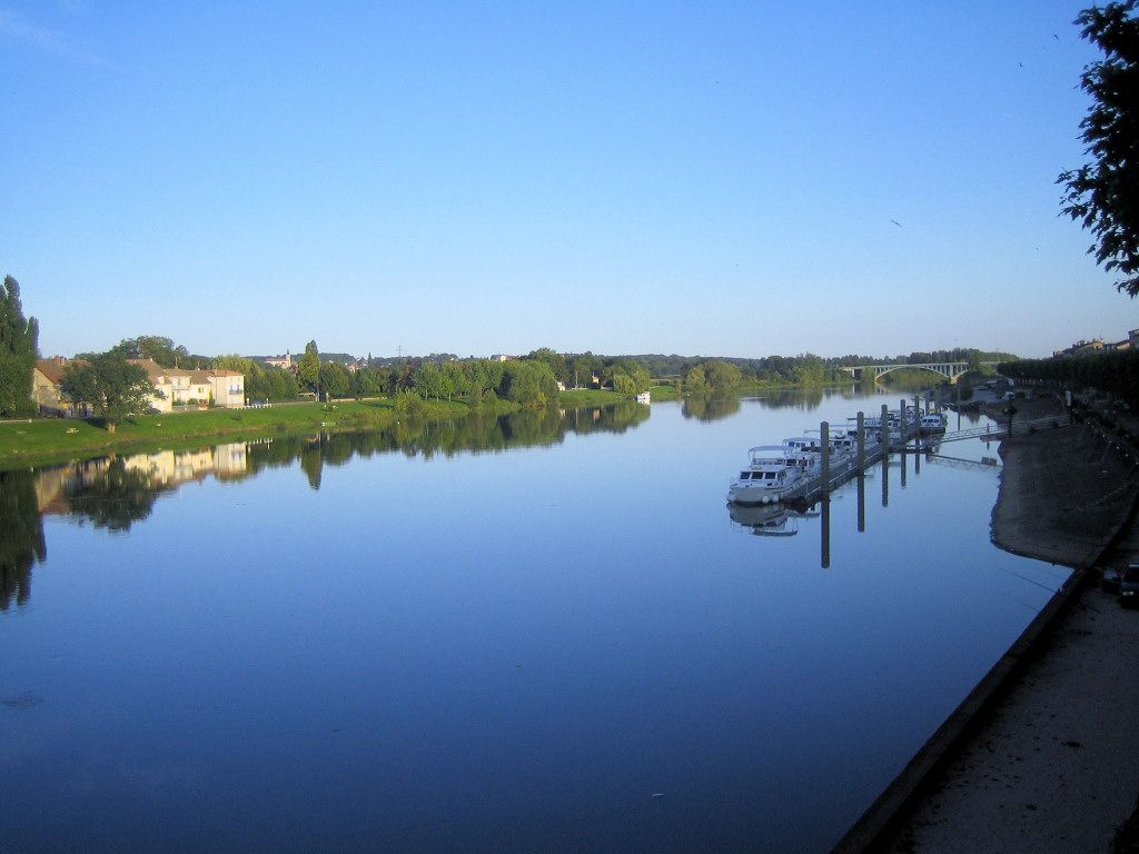 River in Tournus